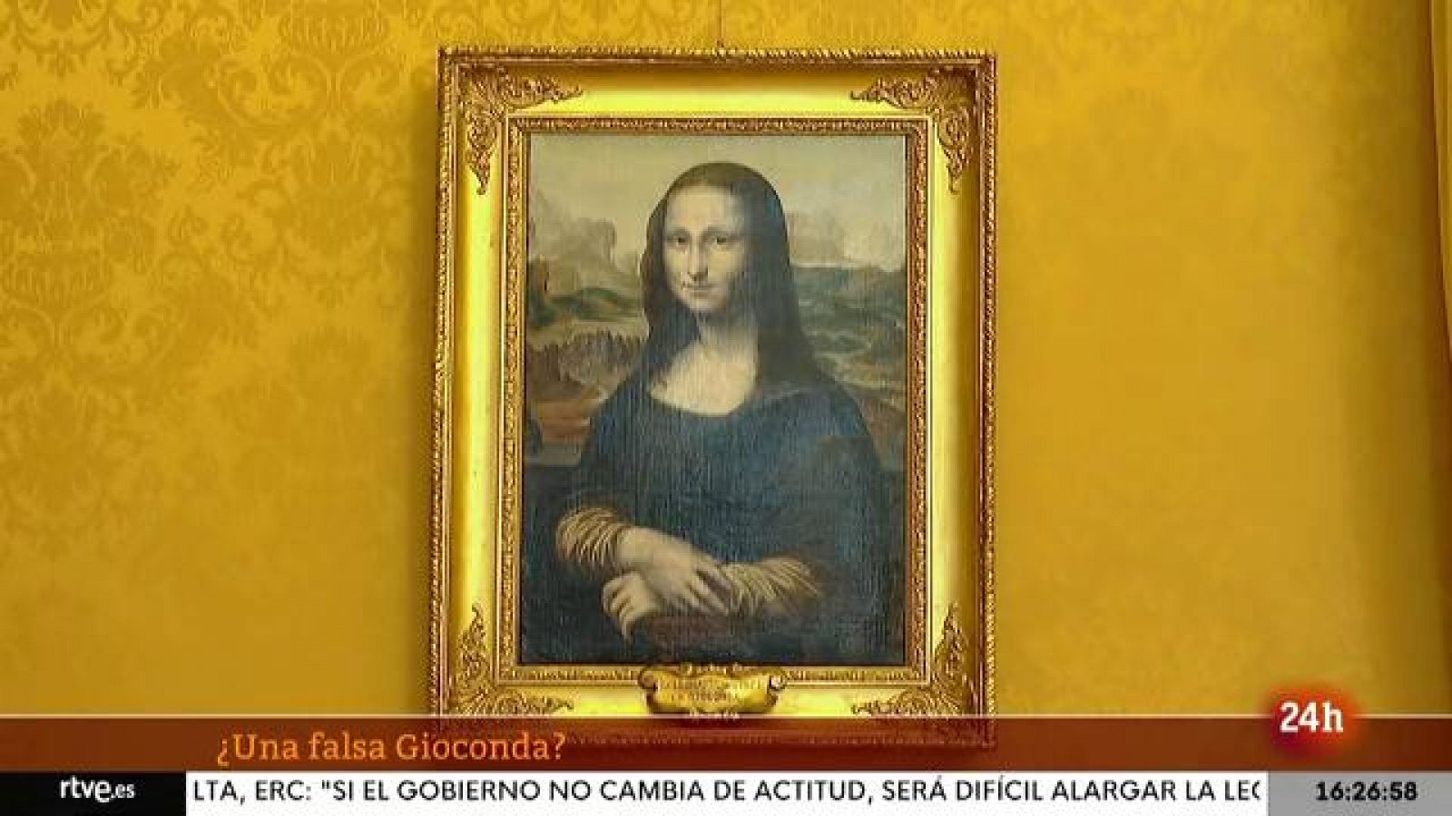 Parlamento - Otros parlamentos - Una 'Gioconda' en el Parlamento italiano - 30/04/2022