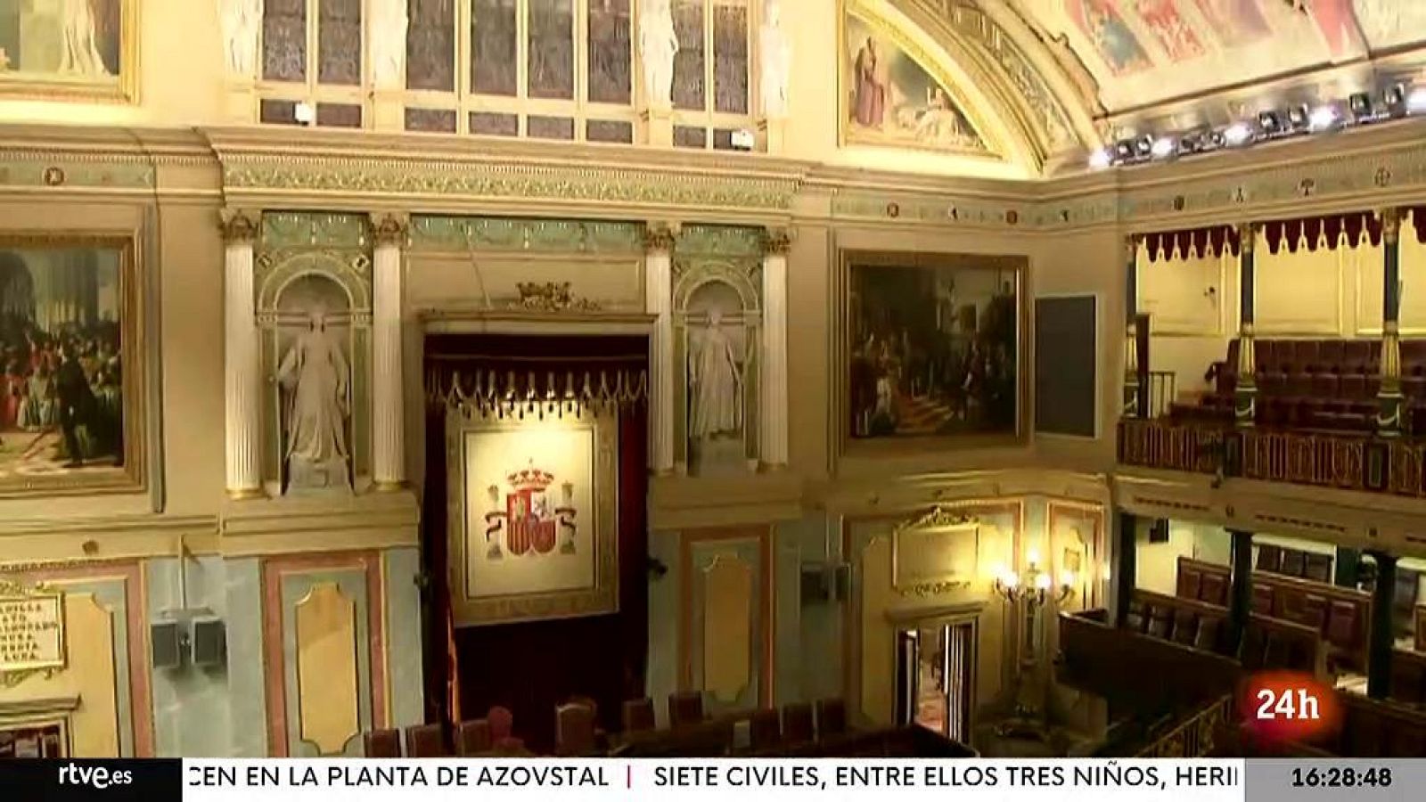 Parlamento - Conoce el Parlamento - Arte en el hemiciclo del Congreso - 30/04/2022