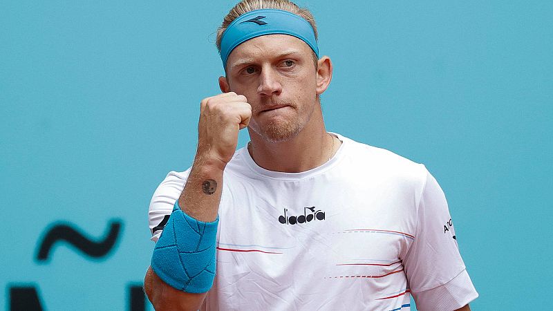 Alejandro Davidovich gana a Lloyd Harris en primera ronda del Madrid Open -- Ver ahora