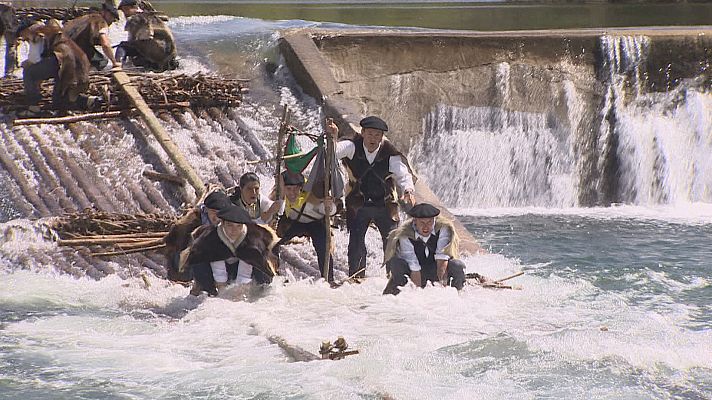 Telenavarra - Día de las Almadías de Burgui