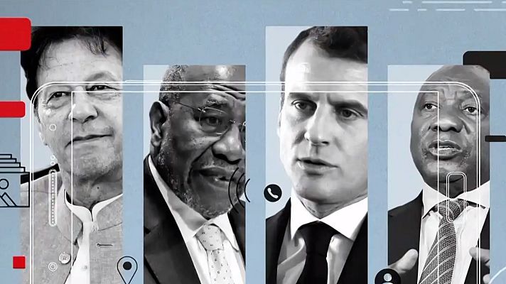 Telediario 1 - El espionaje global del programa Pegasus