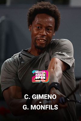ATP Mutua Madrid Open 2022: C. Gimeno Valero - G. Monfils