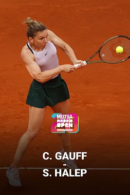 WTA Mutua Madrid Open 2022: C. Gauff - S. Halep
