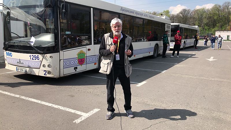 RNE en Ucrania | Naciones Unidas confirma la llegada del primer grupo de evacuados de Azovstal en las próximas horas - Escuchar ahora