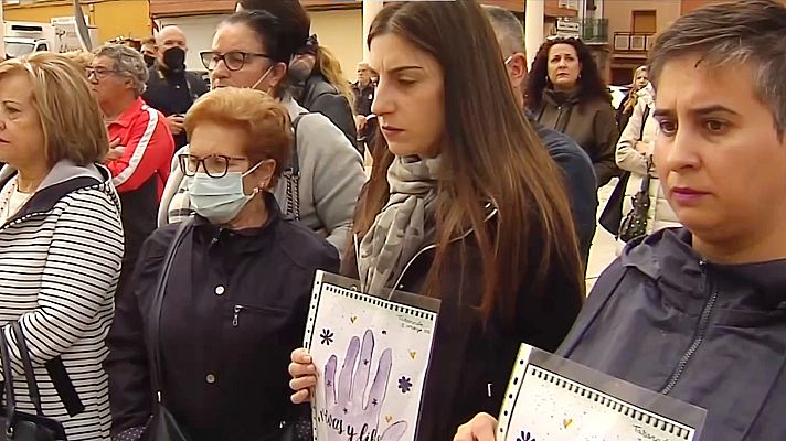 Telediario 1 - La víctima del crimen machista de Tarancón había denunciado a su marido por malos tratos