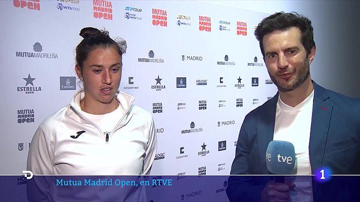 Telediario 2 - Sorribes, a RTVE: "Me he dejado todo en la pista"