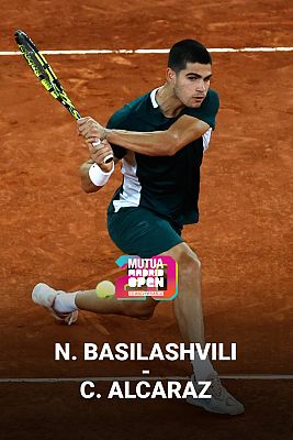 Madrid Open de Tenis - ATP Mutua Madrid Open 2022: N. Basilashvili - C. Alcaraz