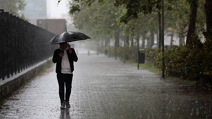 Este miércoles precipitaciones localmente fuertes en Andalucía, Levante y Pirineos