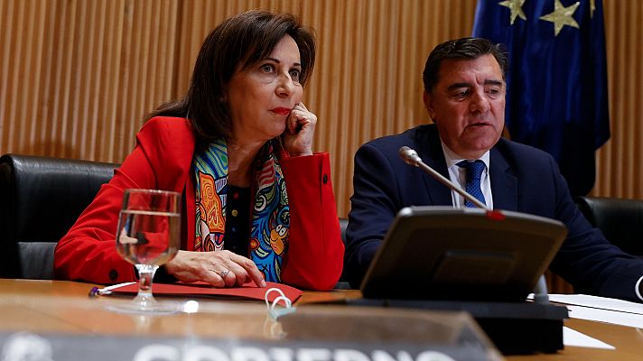 Informativo 24h - Robles defiende al CNI ante las críticas de los grupos parlamentarios por el espionaje de Pegasus