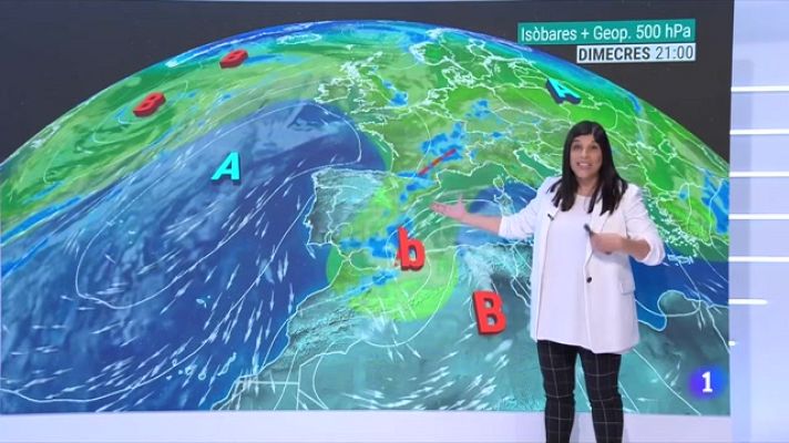 El temps - Ruixats de tarda