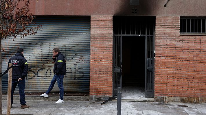 Un incendio en Santa Coloma de Gramenet deja tres fallecidos