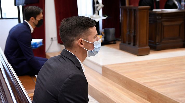 Telediario 1 - El futbolista Santi Mina, condenado a cuatro años de cárcel por abuso sexual