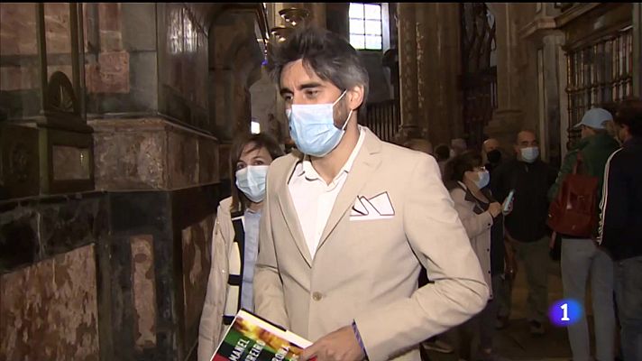 Telexornal - Galicia - 'La ladrona de huesos', thriller xacobeo de Manel Loureiro