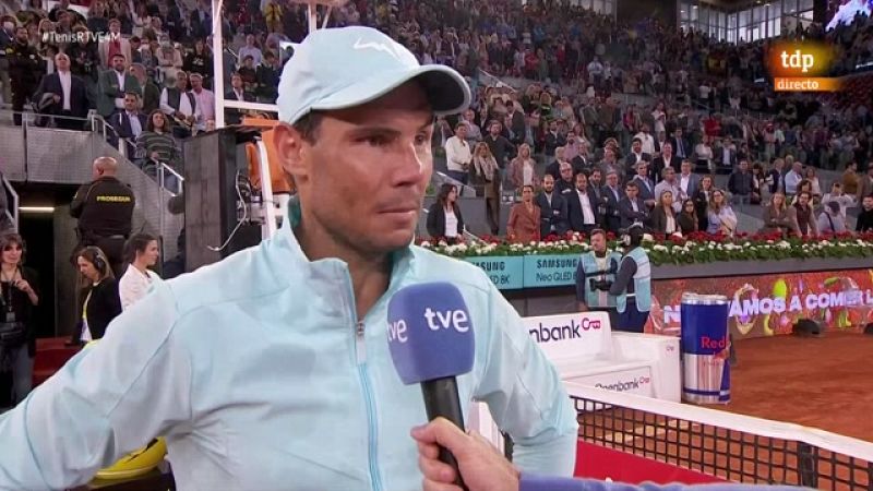 Mutua Madrid Open 2022 | Nadal debuta, "con mucha ilusión, pero justillo de forma"