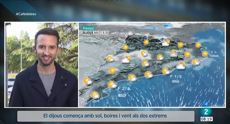 El temps - Torna el sol, però els ruixats no desapareixen