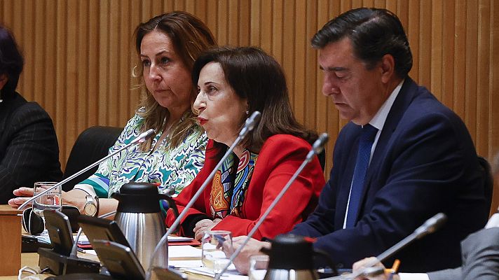 Especiales informativos - Comisión de Defensa con Margarita Robles. Caso Pegasus