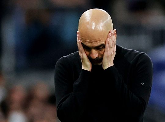 Guardiola, once años sin Champions