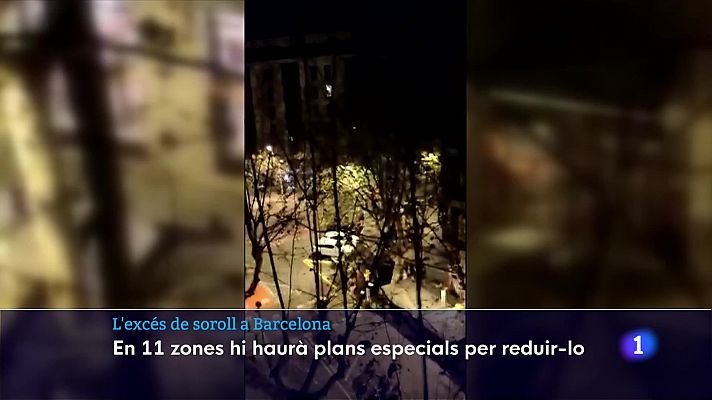 L'Informatiu - Barcelona declara 11 zones tensionades per la contaminació acústica