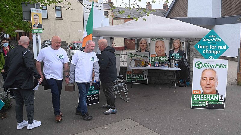 El Sinn Féin, favorito en Irlanda del Norte en las elecciones de Reino Unido