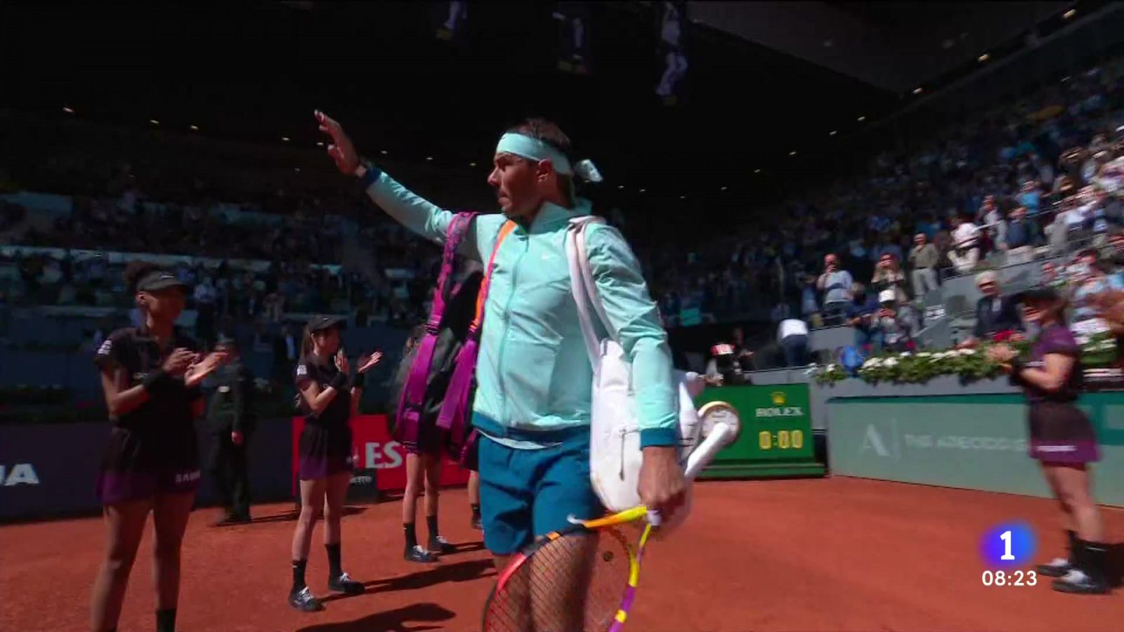 Nadal y Alcaraz, duelo por las semis en el Mutua Madrid Open