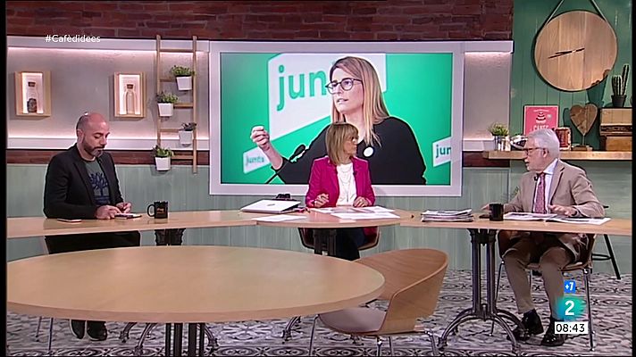 Cafè d'idees - José Manuel Albares, Quique Bassat i Elena Neira