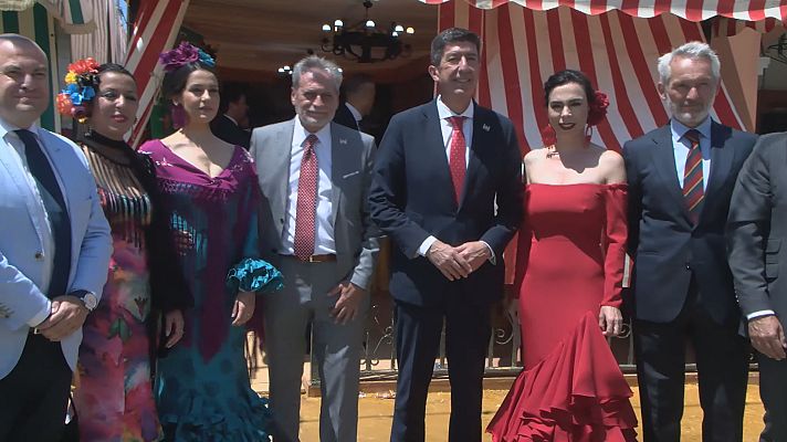 Noticias Andalucía - La precampaña electoral en la Feria de Abril