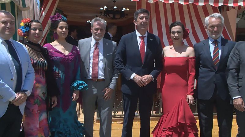 La precampaña electoral en la Feria de Abril - Ver ahora