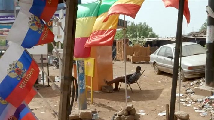 Telediario 2 - Mali, símbolo de la creciente presencia de Rusia en África