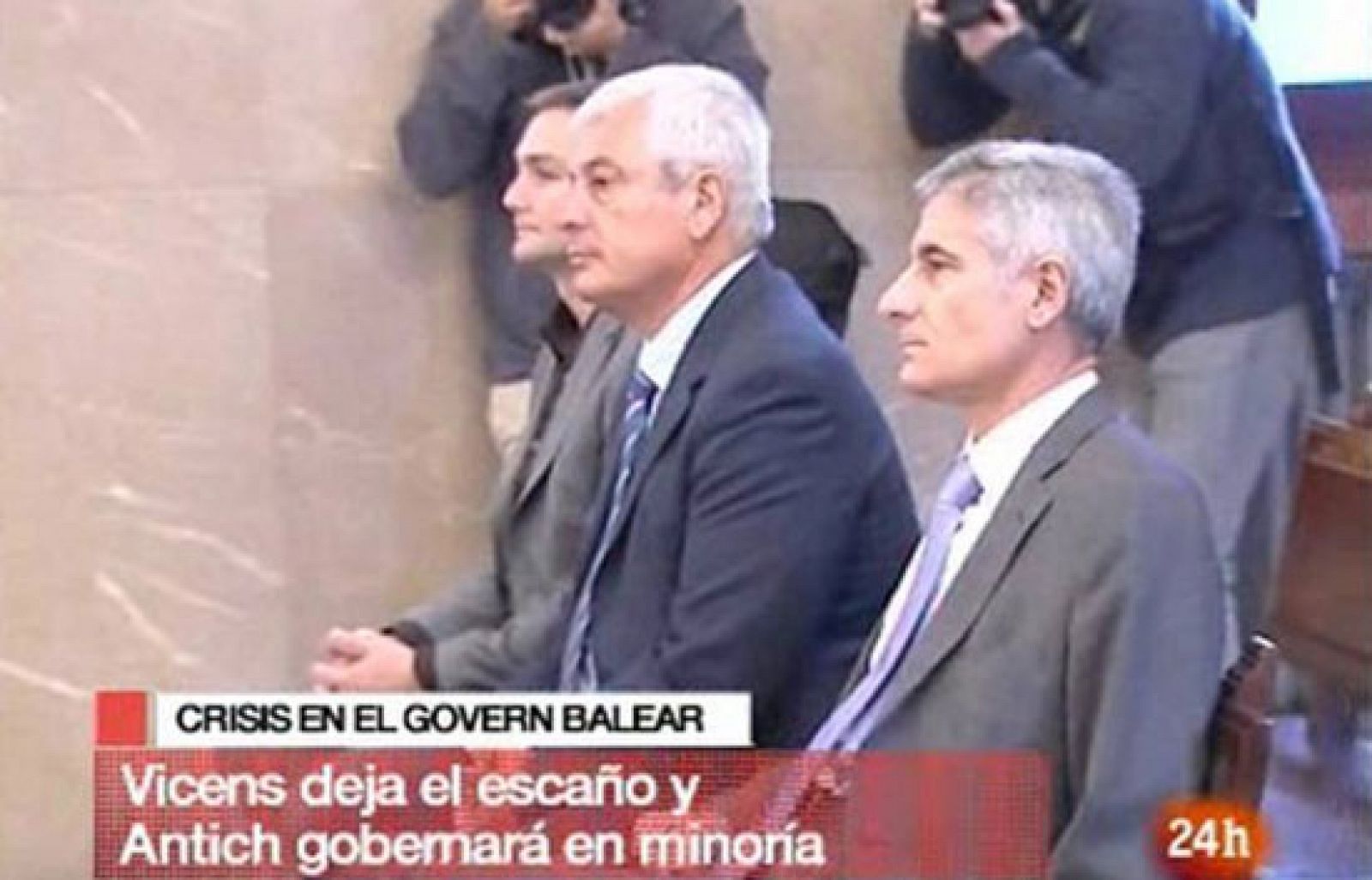 El diputado balear condenado por corrupción deja su escaño en el Parlament