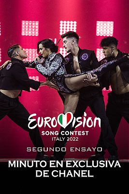 Eurovisión - Segundo ensayo de Chanel en Eurovisión 2022