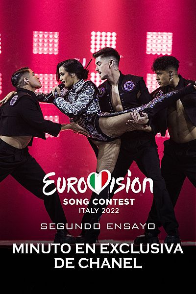 Segundo ensayo de Chanel en Eurovisión 2022