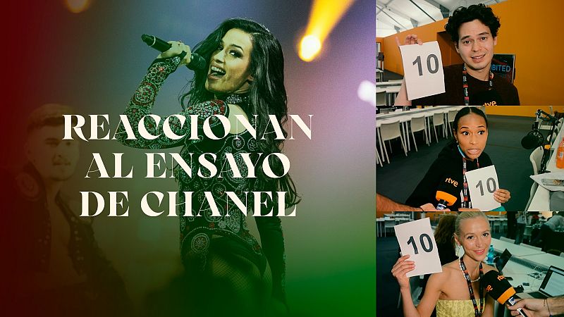 La sala de prensa de Eurovisin 2022 valora del 1 al 10 el ensayo de Chanel