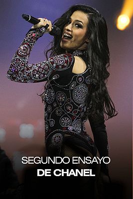 Eurovisión - Chanel se coloca favorita en el ensayo con esta actuación