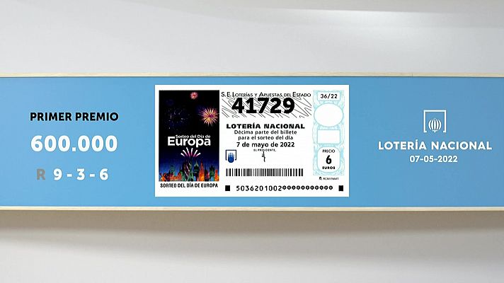 Sorteo de la Lotería Nacional del 07/05/2022