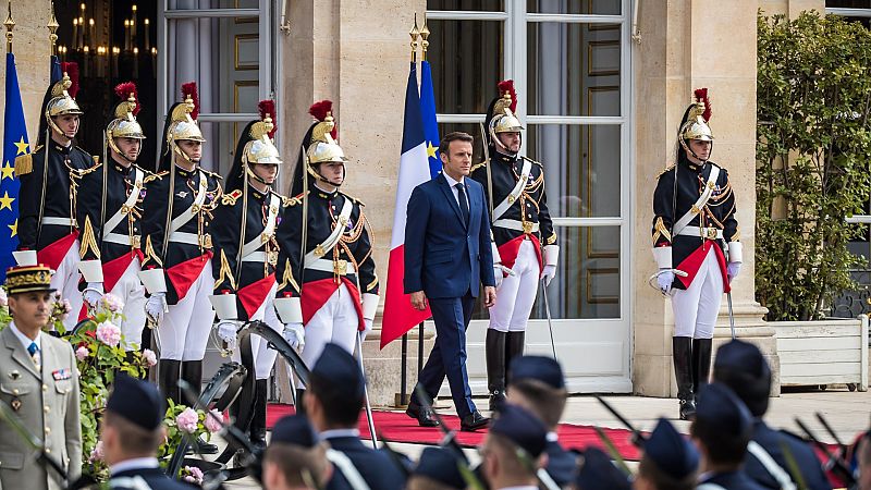 Macron trabajará en su segundo mandato para reconciliar Francia
