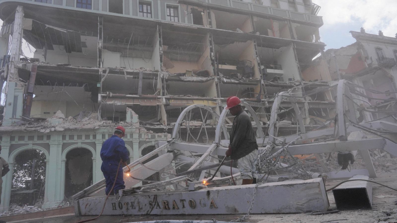 Una turista española fallecida y otro muy grave en la explosión del hotel de La Habana