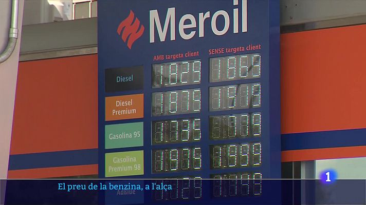 L'Informatiu - El preu dels carburants torna a repuntar