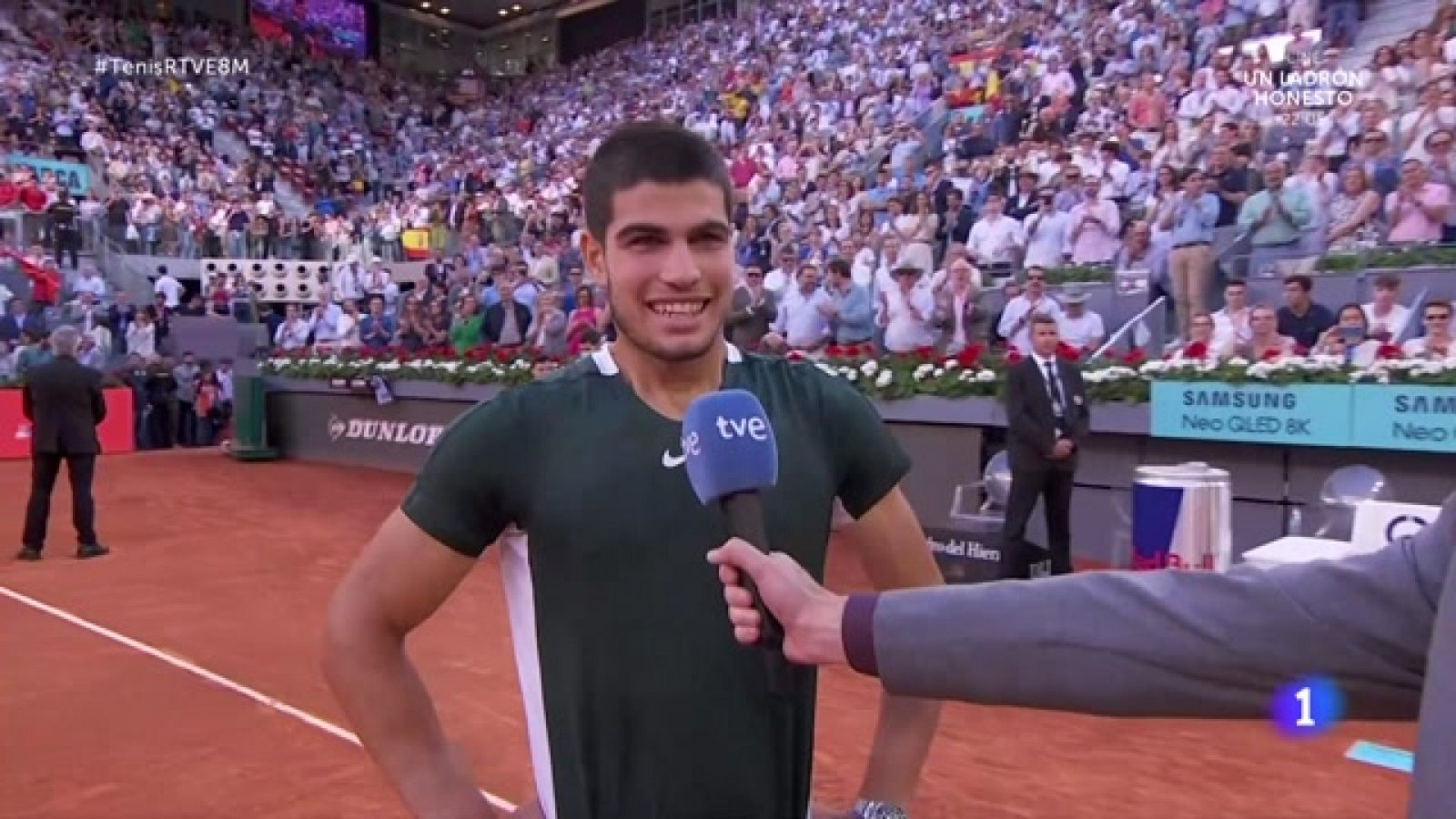 Madrid Open 2022 | Alcaraz: " Hay que trabajar mucho y disfrutar" - Tenis | Ver