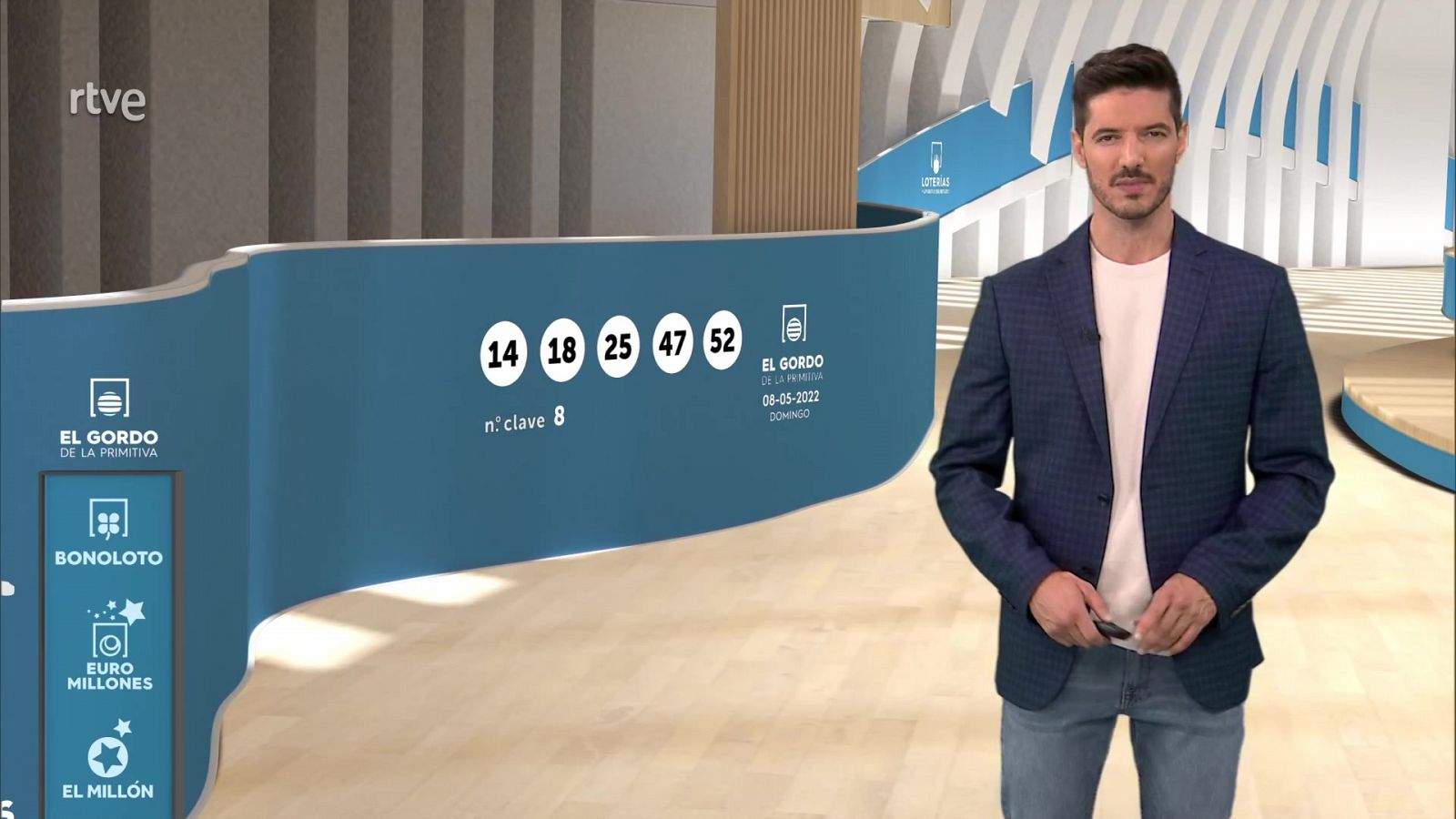 Sorteo de El Gordo de la Primitiva del 08/05/2022 - ver ahora