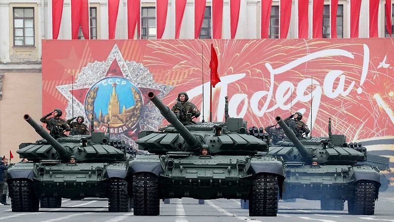 Rusia celebra el Día de la Victoria cuando la guerra en Ucrania cumple 75 días - Ver ahora
