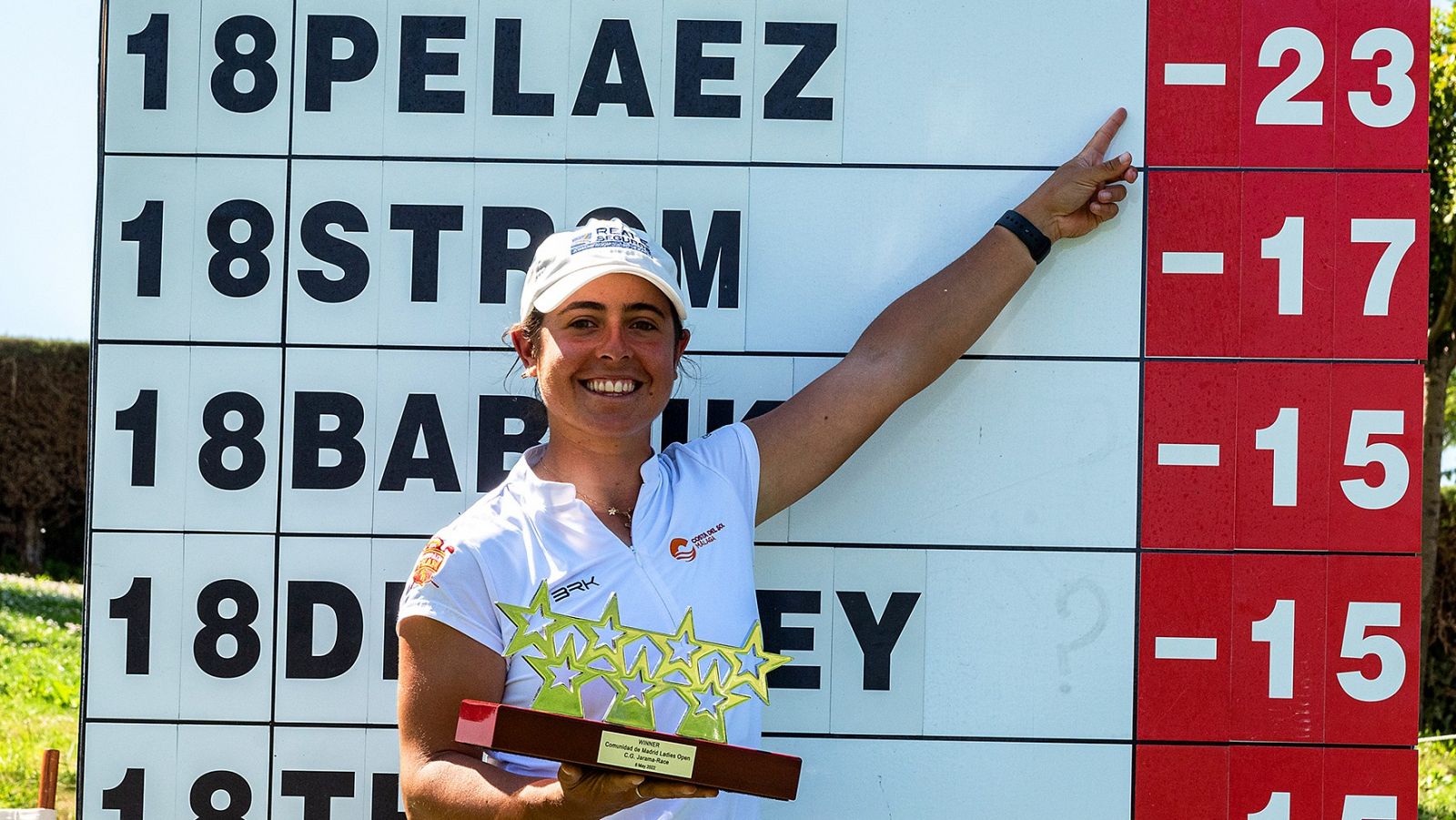 Ana Peláez: "Soy muy pasional, me veo siendo referente del golf"
