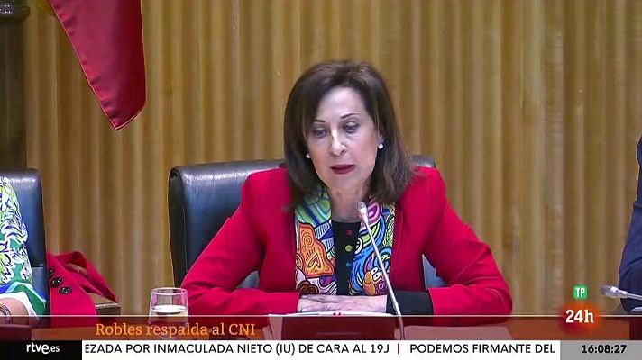 Parlamento - Pegasus: Robles y la directora del CNI