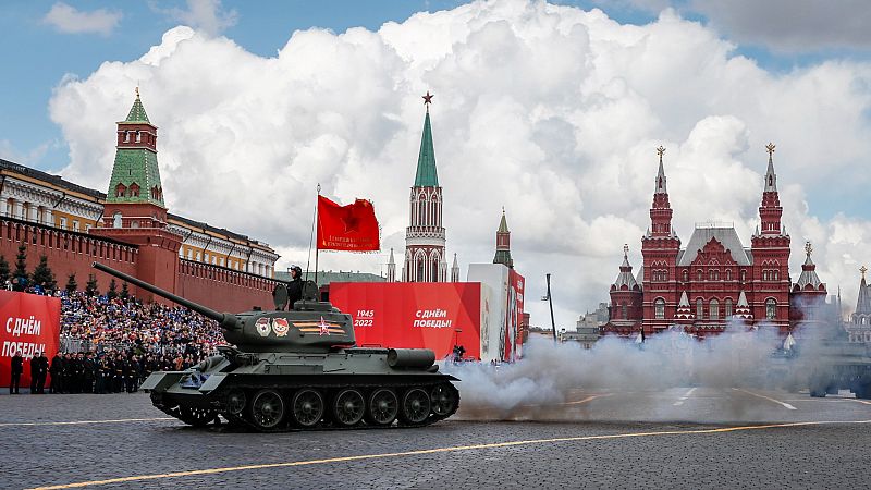 Rusia luce su músculo militar en el Día de la Victoria