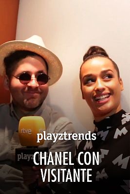 Playztrends - Chanel Terrero, reportera en el concierto de Visitante