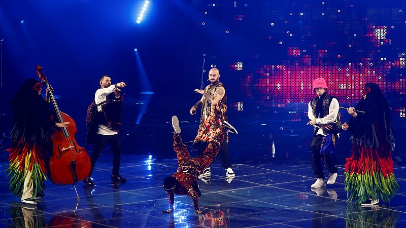 Eurovisión 2022 - Minuto de Ucrania en el ensayo del jurado de la semifinal 1 