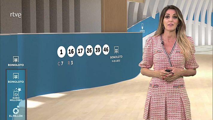 Loterías - Sorteo de la Bonoloto del 09/05/2022