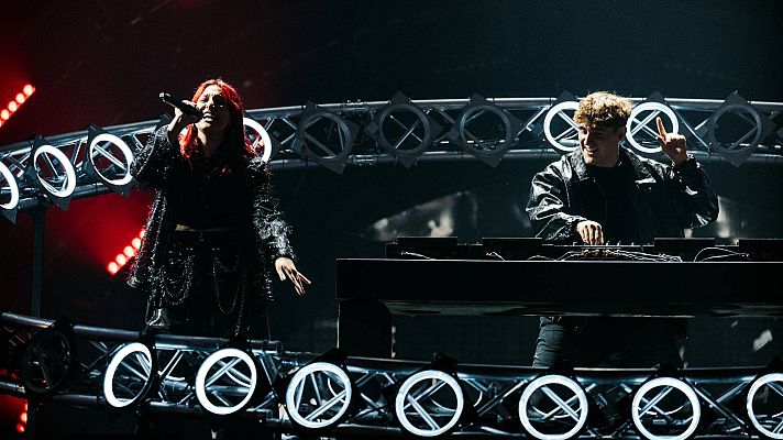 Eurovisión - Minuto de Austria en el ensayo del jurado de la semifinal 1