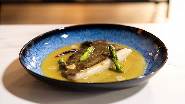 Menudos Torres - Receta de rodaballo al pil-pil