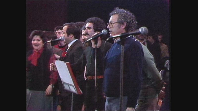 Concerto de Zeca Afonso en Santiago, hai 50 anos
