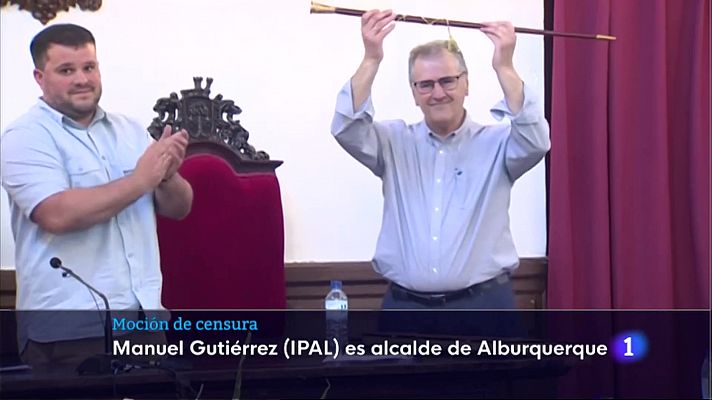 Prospera la moción de censura en Alburquerque con Manuel Gutiérrez como nuevo alcalde